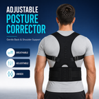 Adjustable Posture Corrector Belt for Men &amp; Women | Back Support Brace